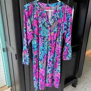 Lilly Pulitzer Vibrant Floral Dress
